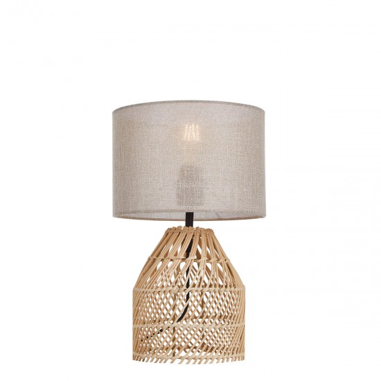 Veioza MALLONCA 4304300 Viokef E27, Natural, Grecia