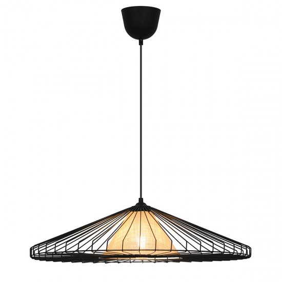 Pendul MONA 4306600 Viokef E27, Natural, Grecia