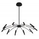 Candelabru SECRET 4309000 Viokef LED, Negru, Grecia