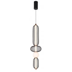 Pendul MARGOT 4311500 Viokef LED, Negru, Grecia