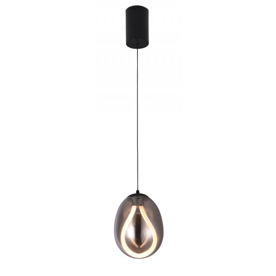 Pendul MELANIE 4311800 Viokef LED, Fumuriu, Grecia