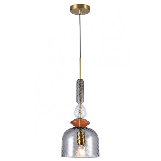Pendul GLORIA 4312100 Viokef E27, Fumuriu, Grecia