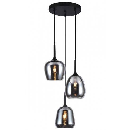 Suspensie MAEVA 4312900 Viokef E27, Fumuriu, Grecia