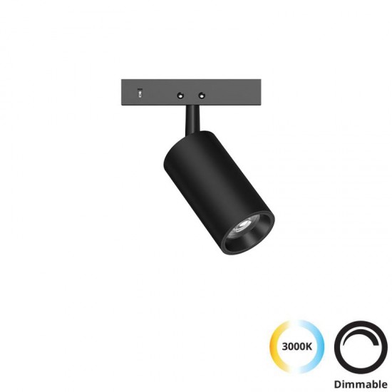 Downlight Sina Magnetica Micro MICRO MAGNETIC 4315500 Viokef LED, Negru, Grecia
