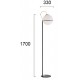 Lampadar FERERO 3094200 Viokef E27, Alb, Grecia