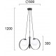 Suspensie BUBBLE 3100200 Viokef E14, Alb, Grecia