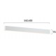 Plafoniera Liniara STATION ULTRA 3911-01058-3-W-N Viokef LED, Alb, Grecia