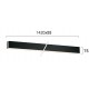 Aplica STATION ULTRA 3911-02142-3-B-D4 Viokef LED, Negru, Grecia