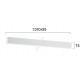 Aplica STATION ULTRA 3911-02338-4-W-D3 Viokef LED, Alb, Grecia
