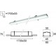 Plafoniera Incastrata STATION ULTRA 3911-03170-3-U-D1 Viokef LED, Grecia