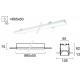 Plafoniera Incastrata STATION ULTRA 3911-04086-4-W-D3 Viokef LED, Alb, Grecia