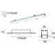 Plafoniera Incastrata STATION ULTRA 3911-04170-4-U-D4 Viokef LED, Grecia