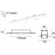 Plafoniera Incastrata STATION ULTRA 3911-04170-4-W-D4 Viokef LED, Alb, Grecia