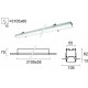 Plafoniera Incastrata STATION ULTRA 3911-04310-4-U-N Viokef LED, Grecia