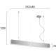 Suspensie Liniara STATION ULTRA 3911-10282-3-U-N Viokef LED, Grecia