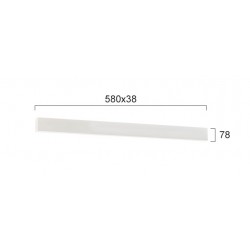 Plafoniera Liniara CIBA 3916-01058-3-W-M-D3 Viokef LED, Alb, Grecia