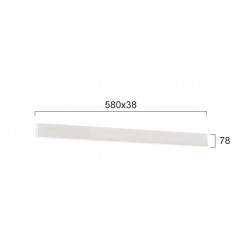 Plafoniera Liniara CIBA 3916-01058-3-W-P-D3 Viokef LED, Alb, Grecia