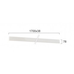 Plafoniera Liniara CIBA 3916-01170-4-W-P-D3 Viokef LED, Alb, Grecia