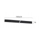 Plafoniera Liniara CIBA 3916-01198-3-B-M-D3 Viokef LED, Negru, Grecia