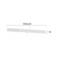 Plafoniera Liniara CIBA 3916-01198-3-W-M-D3 Viokef LED, Alb, Grecia