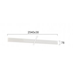 Plafoniera Liniara CIBA 3916-01254-4-W-P-N Viokef LED, Alb, Grecia