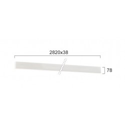 Plafoniera Liniara CIBA 3916-01282-4-W-M-D4 Viokef LED, Alb, Grecia