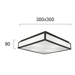 Plafoniera FIGARO 4118001 Viokef E27, Alb, Grecia