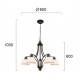 Candelabru CLAIR 4133700 Viokef E27, Alb, Grecia
