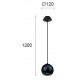 Pendul BALL 4141400 Viokef GU10, Negru, Grecia