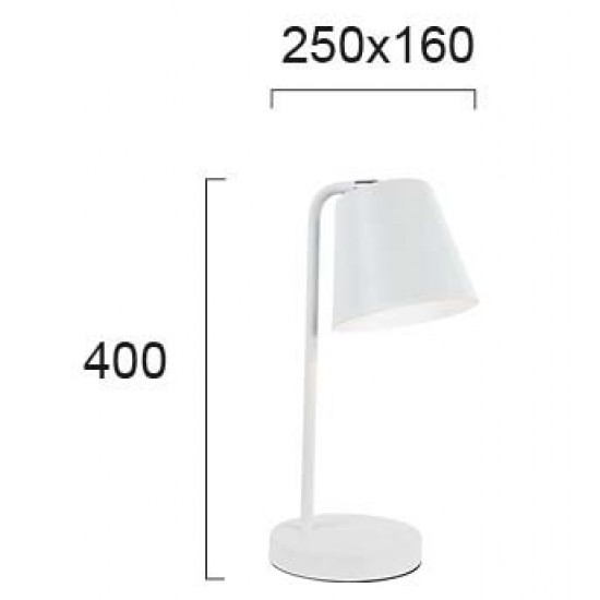Veioza LYRA 4153100 Viokef E14, Alb, Grecia