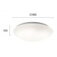 Plafoniera DISK 4154600 Viokef E27, Alb, Grecia