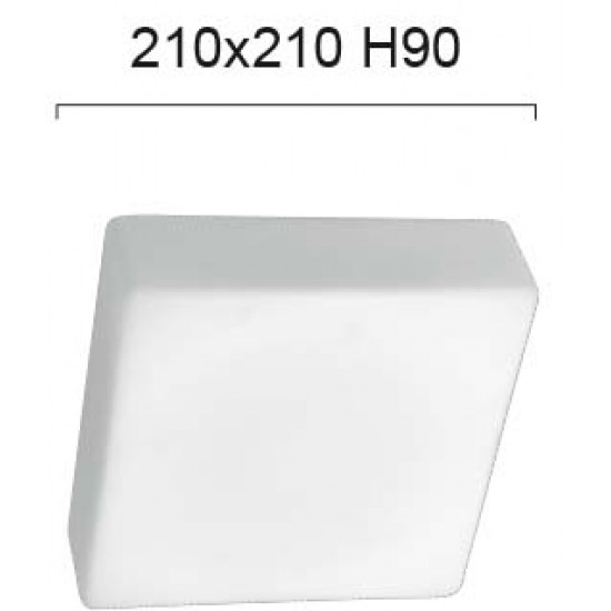 Plafoniera TITO 4161500 Viokef E27, Alb, Grecia