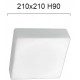 Plafoniera TITO 4161500 Viokef E27, Alb, Grecia