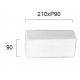 Aplica TITO 4161700 Viokef E14, Alb, Grecia