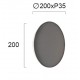 Aplica KYKLOS 4193702 Viokef LED, Gri, Grecia