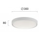 Plafoniera YARA 4199600 Viokef LED, Alb, Grecia