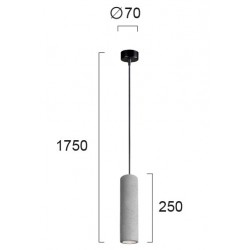 Pendul PHENIX 4210000 Viokef GU10, Gri, Grecia