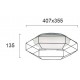 Plafoniera MONTE 4227400 Viokef LED, Alb, Grecia