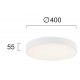 Plafoniera MADISON 4235400 Viokef LED, Alb, Grecia