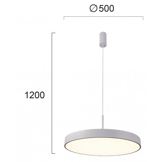 Pendul MADISON 4235600 Viokef LED, Alb, Grecia