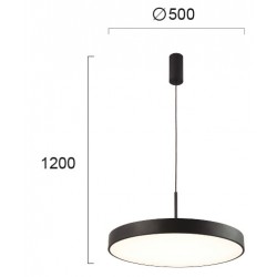 Pendul MADISON 4235601 Viokef LED, Negru, Grecia
