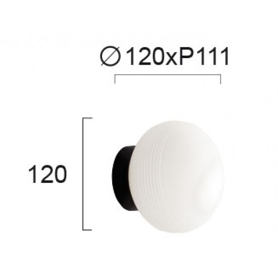 Aplica ANGELO 4248900 Viokef G9, Opal, Grecia