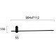 Aplica FELIX 4249400 Viokef LED, Negru, Grecia