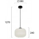 Pendul ASTOR 4253000 Viokef E27, Alb, Grecia