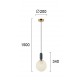 Pendul POLLY 4264100 Viokef E27, Zapada, Grecia