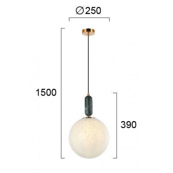 Pendul POLLY 4264200 Viokef E27, Zapada, Grecia