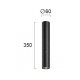 Plafoniera BALLET 4265100 Viokef GU10, Negru, Grecia