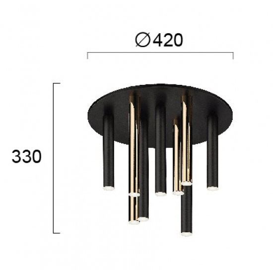 Plafoniera BALLET 4265200 Viokef LED, Grecia