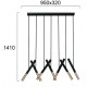 Suspensie BALLET 4265400 Viokef LED, Grecia
