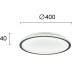 Plafoniera ARLA 4266501 Viokef LED, Alb, Grecia